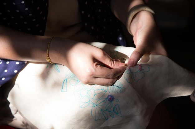 Krok po kroku: projekt haftu